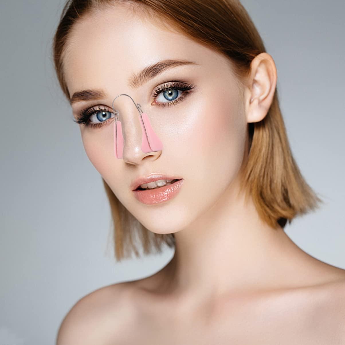 NOLITOY NOLITOY 4pcs Nose Slimmer Clip Nose Lifter and Shaper Nasal Bridge Nose up Clip Nose Higher Clip Nose Slimming Shaper Nose Lifter Shaper Nose Shaper Miss Big Nose Beauty Products