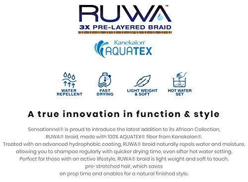 Sensationnel Braids Sensationnel Synthetic Hair Braids X-Pression 3X RUWA PRE-STRETCHED Braid 24" (5-Pack, BG)