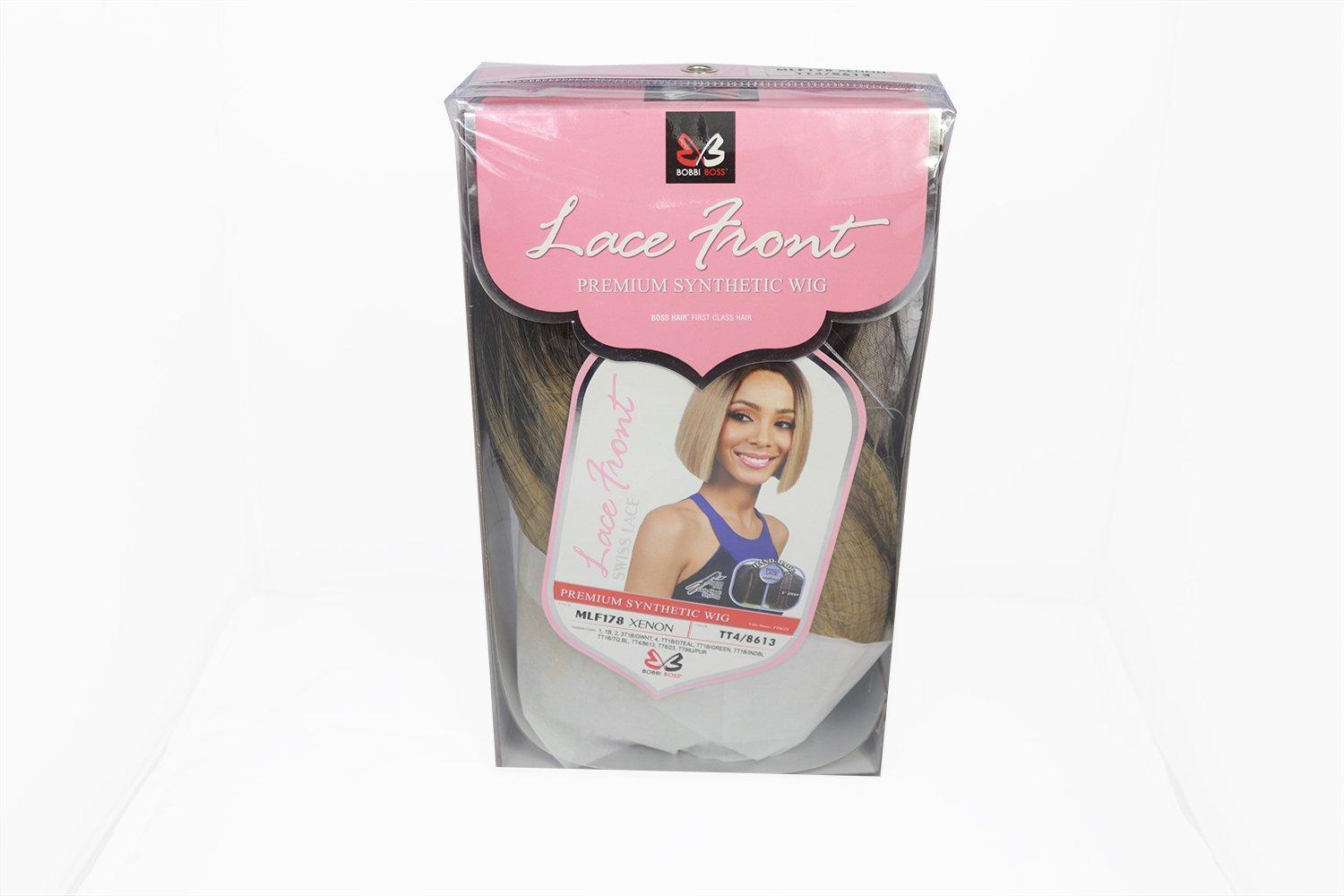 Bobbi Boss Synthetic Hair Lace Front Wig MLF126 Swiss Lace Lyna TT4 8613