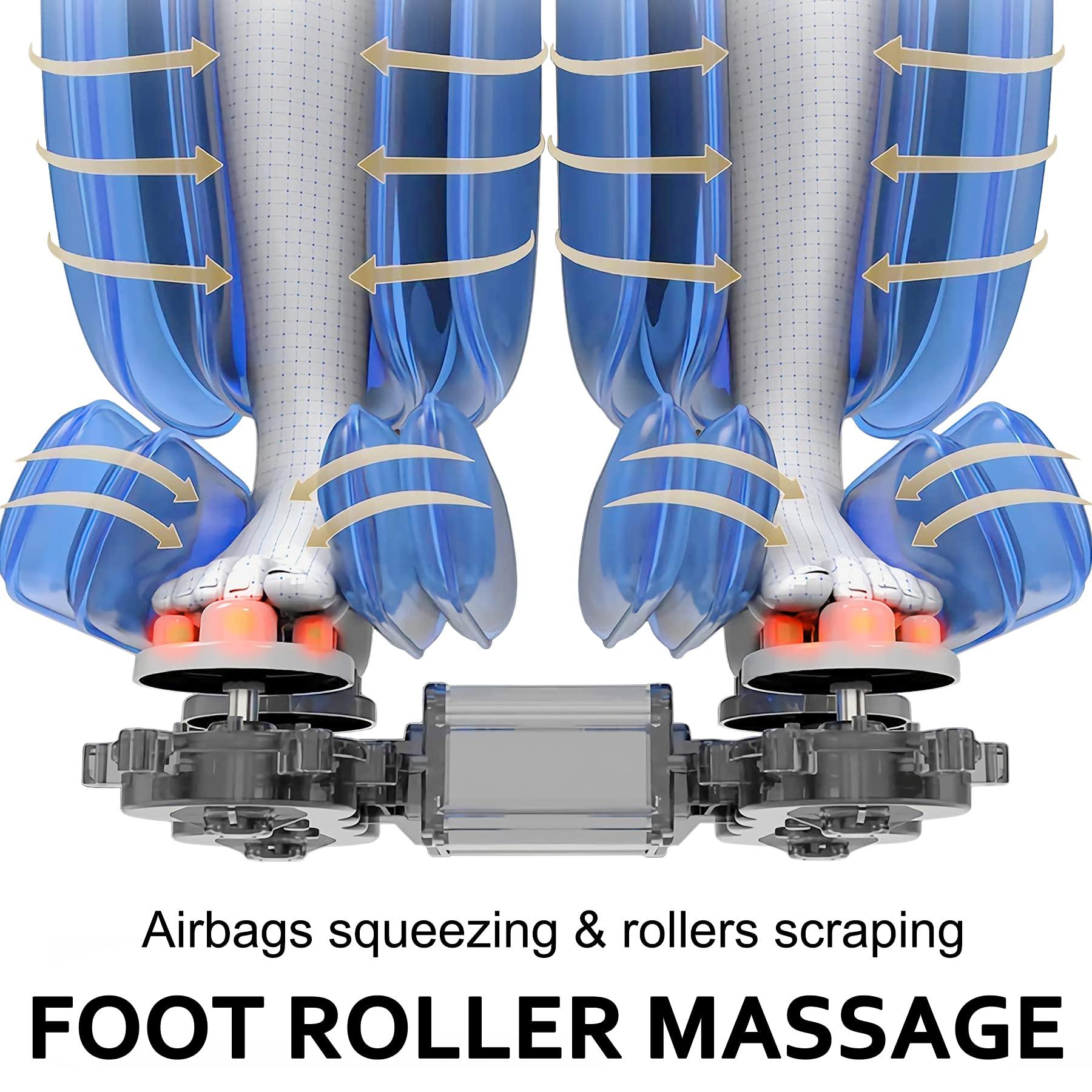 BILITOK BILITOK Massage Chair with Zero Gravity, Full Body Massage Chair Recliner with Airbags, Heating, Bluetooth Speaker, Foot Roller, Touch Screen, Gold