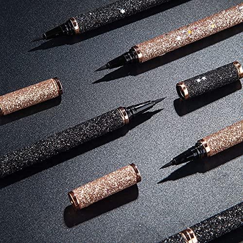 Cakina Eyeliner Waterproof Pen3ml Eyeliner EyeLiner Glitter Makeup Colors Eyeshadow Liquid Shiny Eyeliner Eyeliner Tool for Shaky Hands