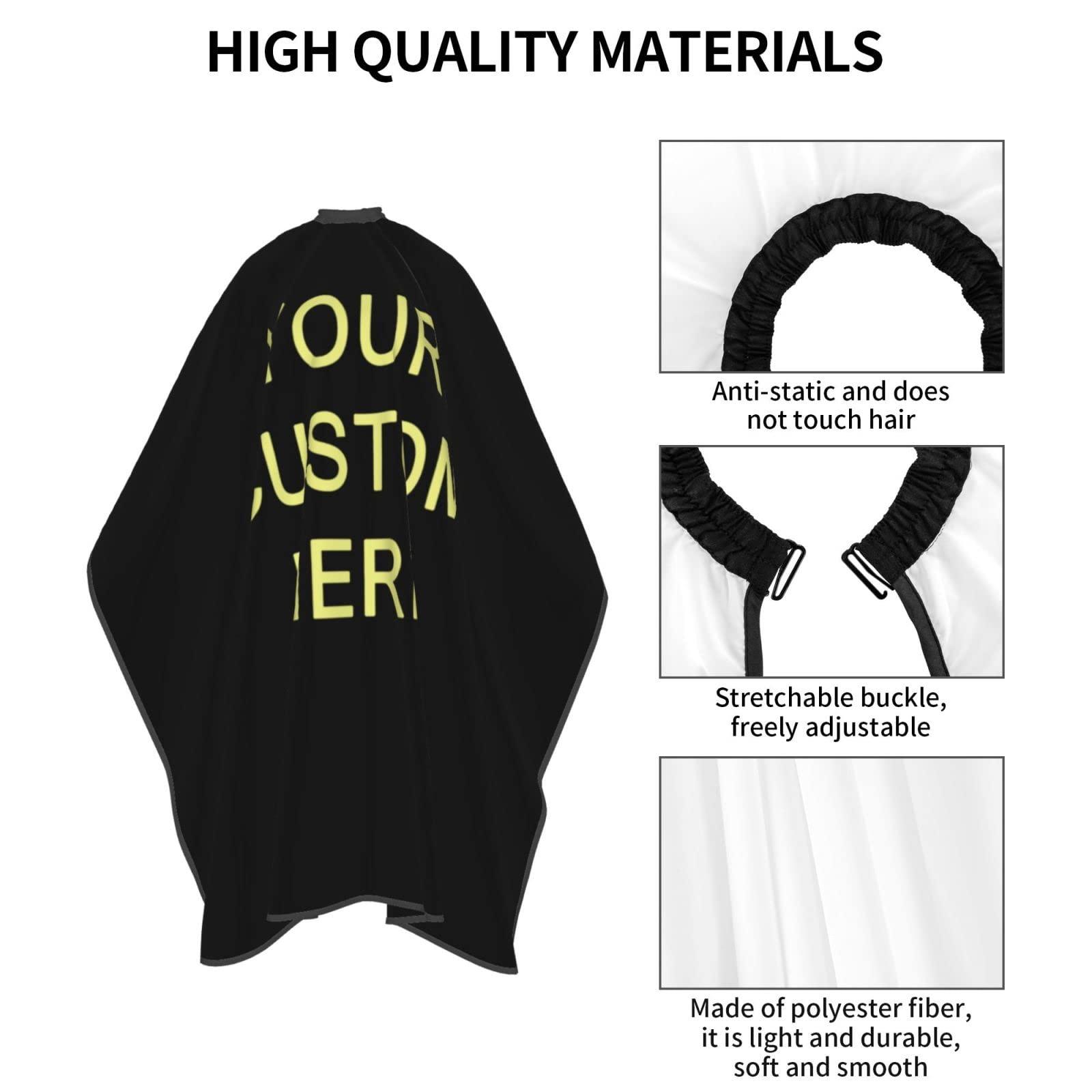 Tobato Personalized Custom Barber Cape Customized Haircut Capes Salon Hairdressing Apron For Home And Salon Barbershop