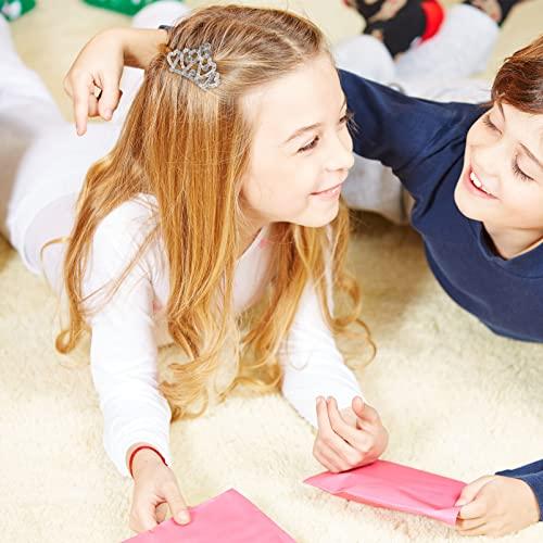 Lurrose Lurrose 4 Pcs Mini Tiara Hair Comb Princess Tiara Comb Princess Comb Shiny Rhinestone Tiara Crystal Rhinestone, Tiara Crystal Headband for Girls