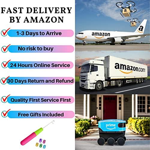 Ceajae Long Passion Twist Hair 18 Inch Water Wave Crochet Hair for Black Women Passion Twist Crochet Hair for Butterfly Locs 8 Pack Curly Crochet Passion Twist Braiding Hair Extensions 30# Caramel Brown