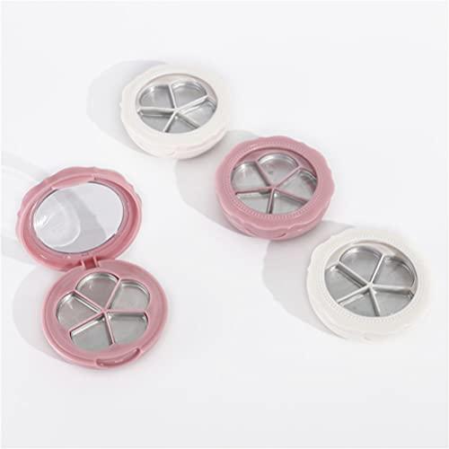 SOLUSTRE SOLUSTRE 3Pcs makeup containers lip gloss containers blush makeup eyeshadow cosmetic container eyeshadow pan magnets eyeshadow containers empty Compact Powder Container eye shadow palette