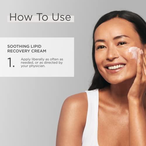 GLYTONE Glytone Soothing Lipid Recovery Cream - Vitamins A & E, Camelina Oil, Glycerin, Shea Butter - Sensitive, Compromised & Post-Procedure Skin - 2 fl. oz