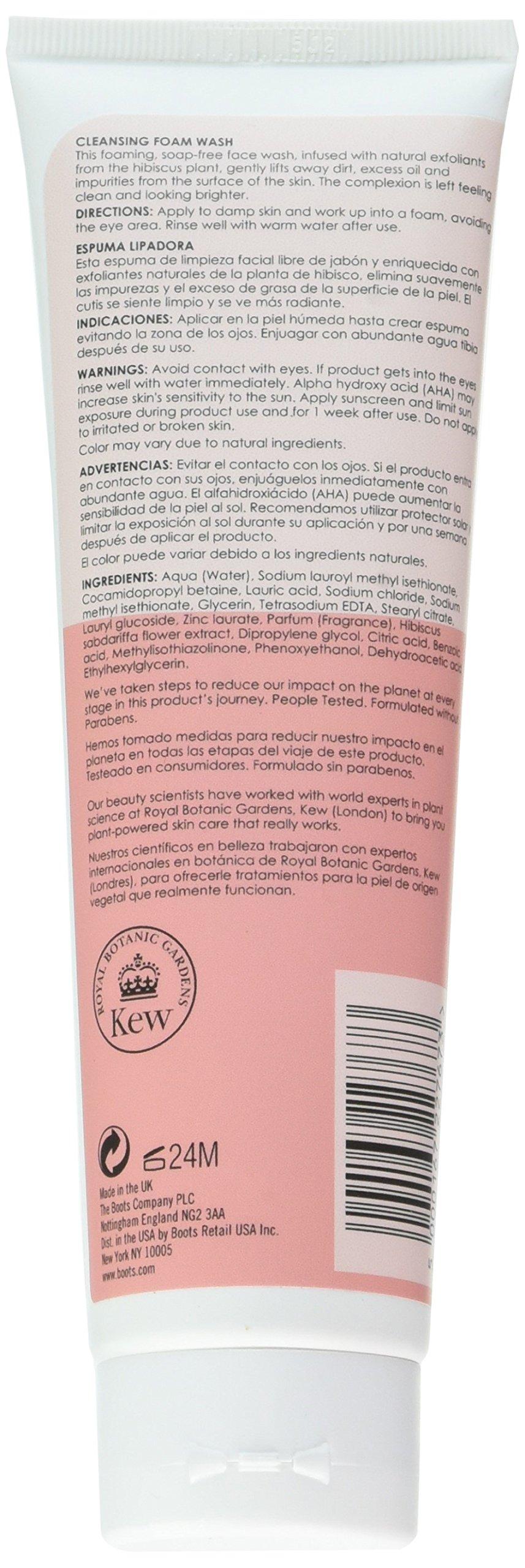 HB BOOTS Botanics All Bright Cleansing Foam Wash