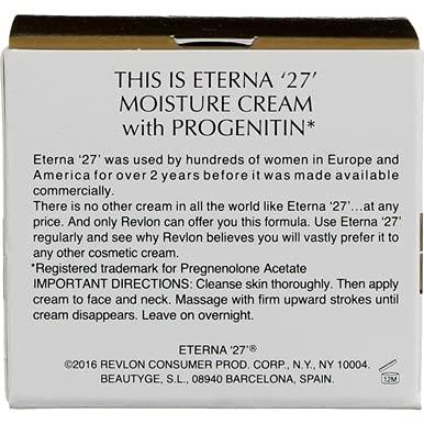 REVLON Revlon With Progenitin Eterna 27 Moisture Cream, 2 oz