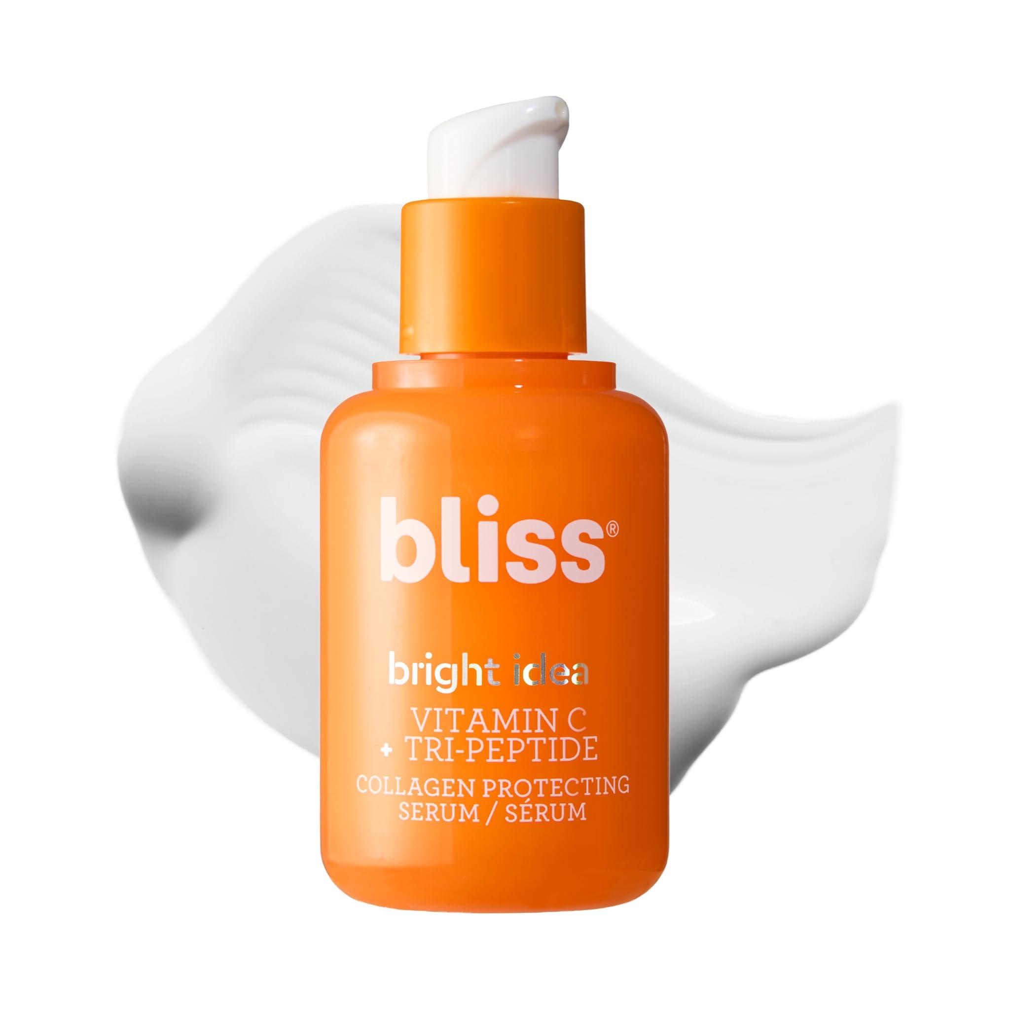 Bliss Bliss Drench & Quench Moisturizer, Bright Idea Vitamin C Serum, and Eye Do All Things Eye Gel - Deep Hydration, Daily Use Trio - Vegan and Cruelty-Free