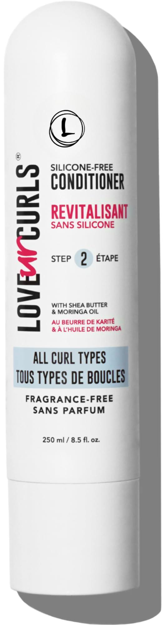 Love Ur Curls Love Ur Curls - Fragrance Free Conditioner, Hydrating and Detangling for Curly, Wavy and Kinky-Coily Hair for Soft Smooth Curls, Silicone Free 250ml