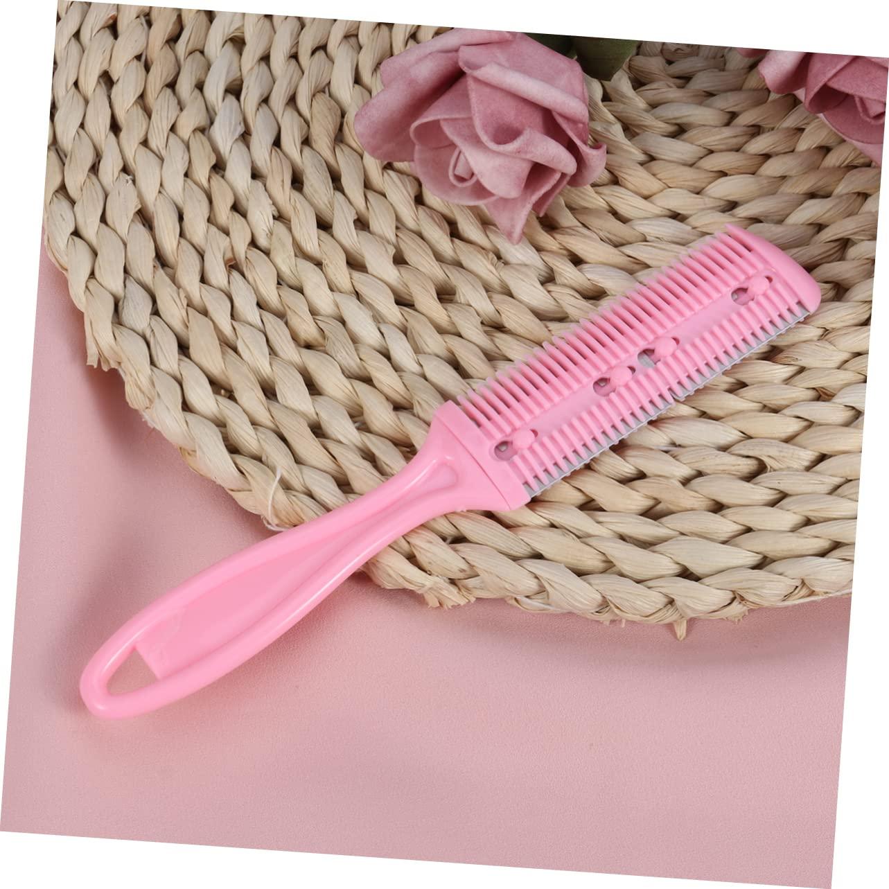 FRCOLOR FRCOLOR Stainless Steel Hair Cutting Comb Double-sided Haircut Scissors Hair Trimmer