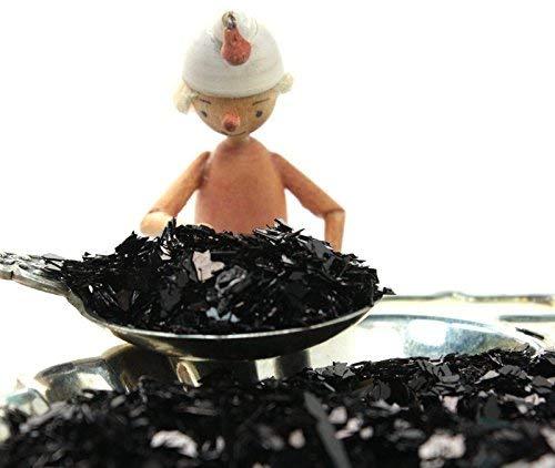 Meyer Imports Meyer Imports Crushed Glass Glitter for Arts and Crafts - Broken Glass German Glitter for Resin Craft Art / Tumblers/ Nail Art / DIY Jewelry Making Decoration - 2.2 Pounds - Black