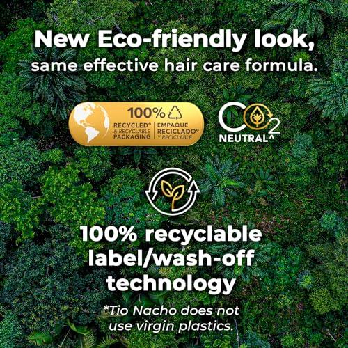 Tio Nacho Tio Nacho Thickening Shampoo and Conditioner Set: Capilgross, Royal Jelly, Nettle, Aloe Vera, Reduces Hair Loss, Strengthens, Nourishes, Volumizes - 14 fl oz Each