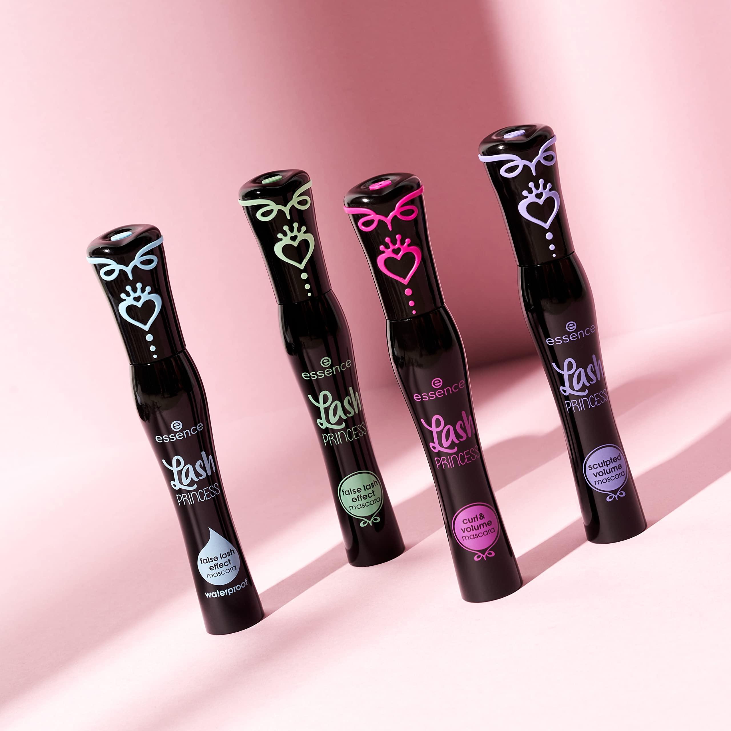 essence Lash Princess False Lash Effect Mascara, Lash Princess False Lash Waterproof Mascara, Lash Princess Sculpted Volume Mascara & Lash Princess Curl Mascara Bundle