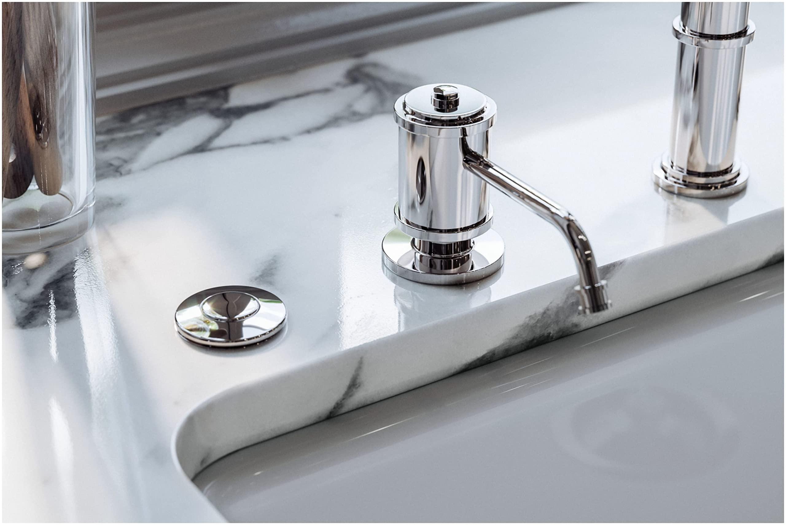 Rohl Perrin & Rowe U.6595SEG Rohl Bathroom-Hardware Bath Faucets and Accessories, Satin English Gold