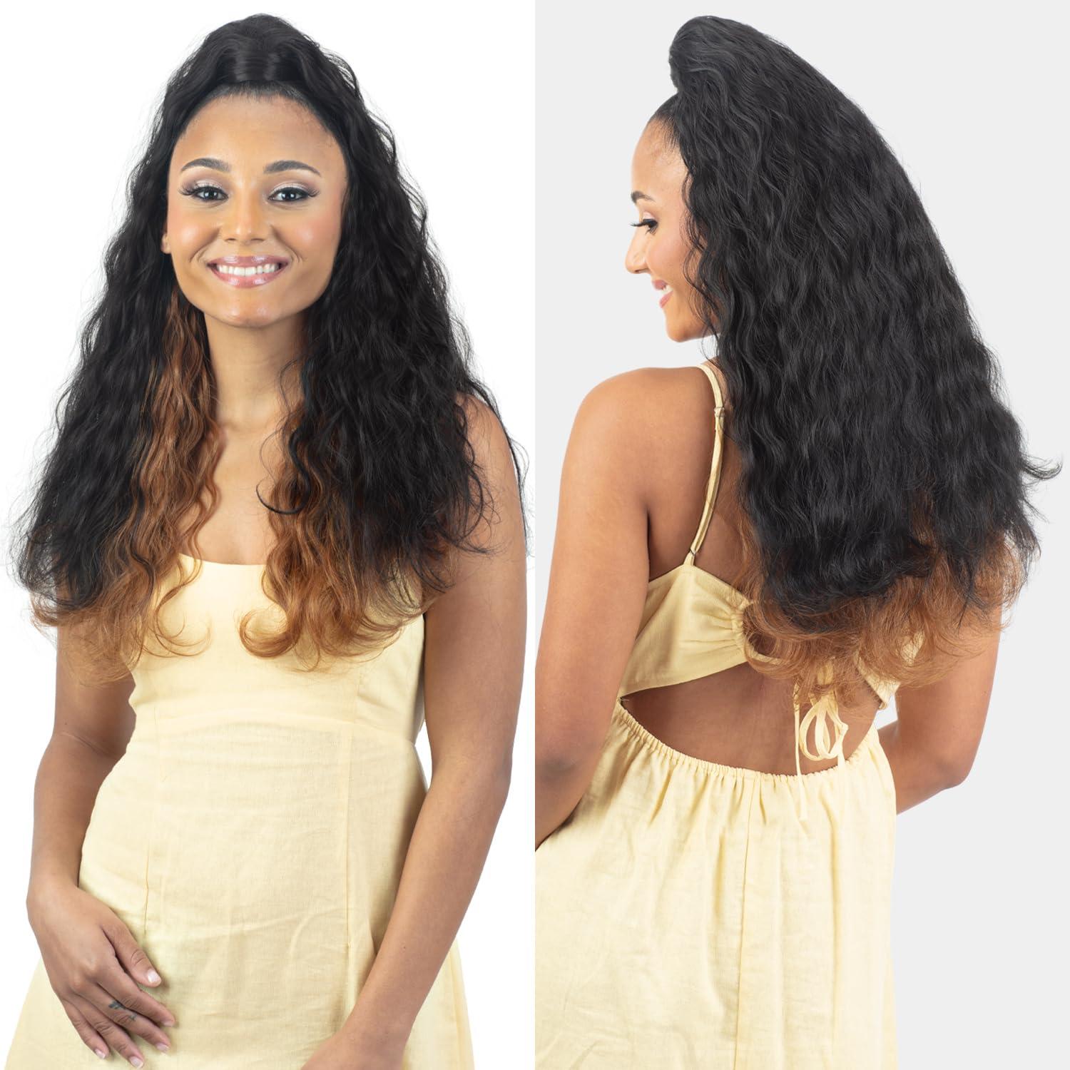 Shake-N-Go Milky Way Weave Organique Breezy Wave 3Pcs (182022\") (1B)