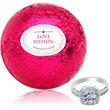 Jackpot Candles Bath Bomb with Ring Inside Love Potion Extra Large 10 oz. Made in USA (Ring Size Surprise)