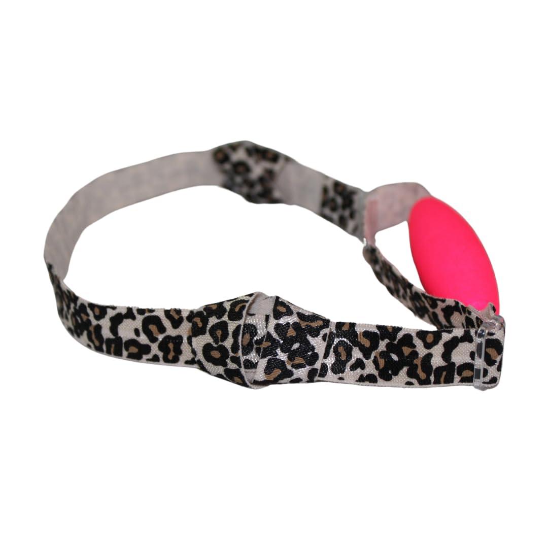 Generic Generic Floating Cochlear Implant Headband for Swimming | Adjustable Headband (Adult, Leopard Print) | Accessories for Cochlear Implants | Ideal for Water Activities
