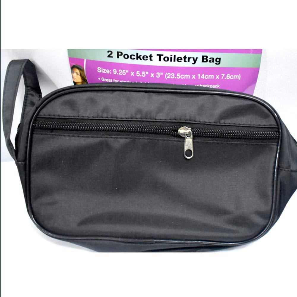 AllTopBargains 1 Travel Cosmetic Makeup Toiletry Case Bag Wash Organizer Storage Purse Pouch