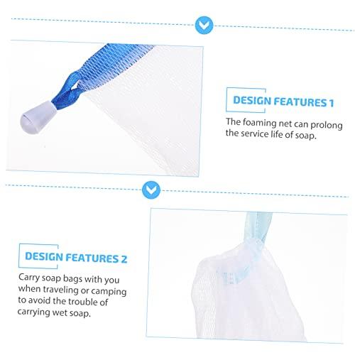 minkissy minkissy 20pcs Soap Sock for Bar Soap Foaming Cleansing and Exfoliating Shower Foaming Net Handmade Soap Maker Nets Random