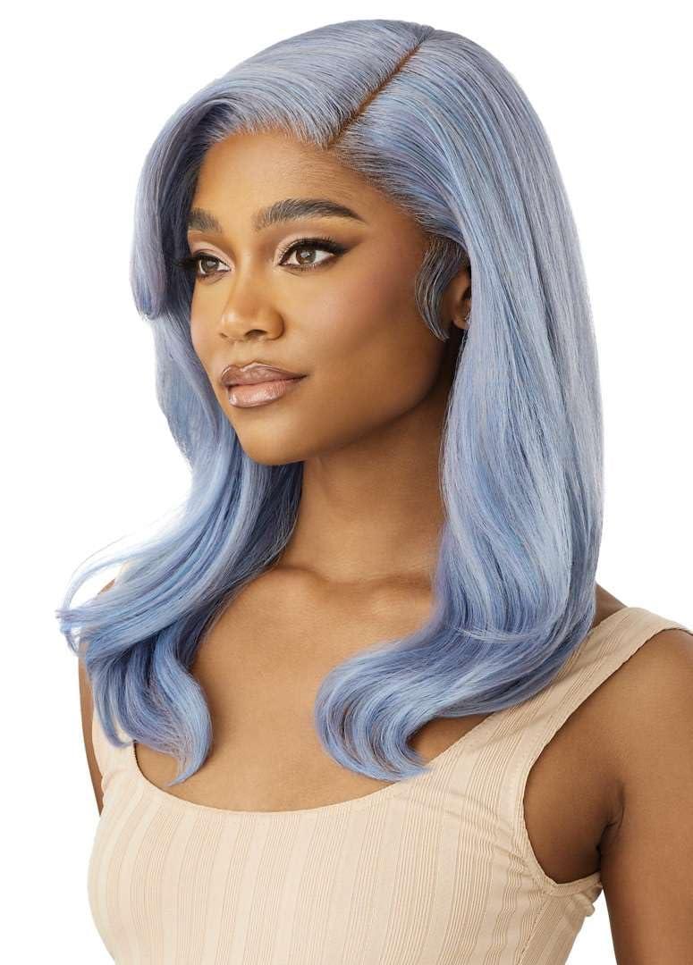 Outre Outre Lace Front Wig - Melted Hairline - Hali (DR2/CHOCOLATE SWIRL)