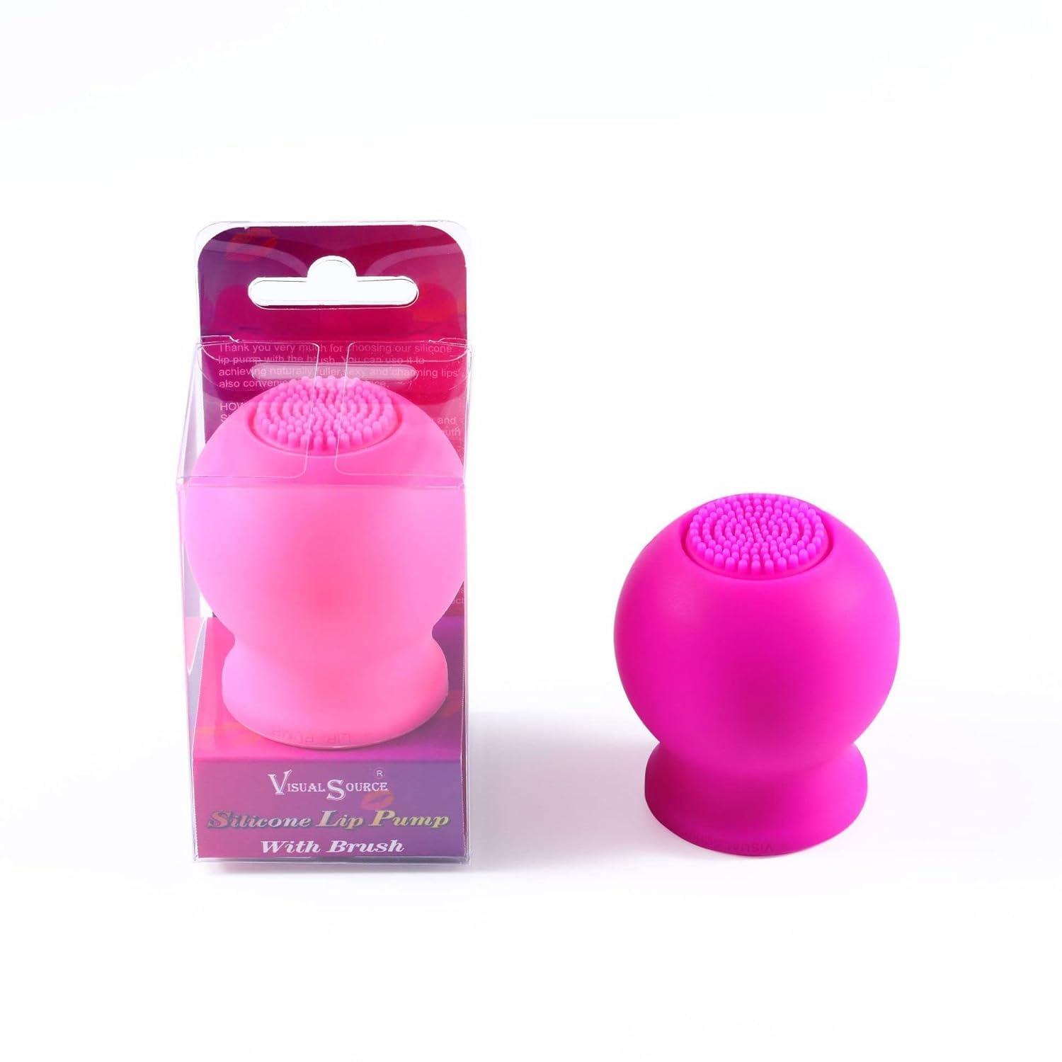 Odebiao lip pump lip plumper lip enhancerSoft Silicone Fish Shape Lips Enhancer,Fuller Thicker Mouth Fastly Lip Pumps Bigger Device for Women Female (Purple)