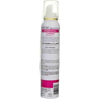 Pantene Pantene Styling Mousse Curl Defining Maximum Hold 6.6 oz(4 Pack)
