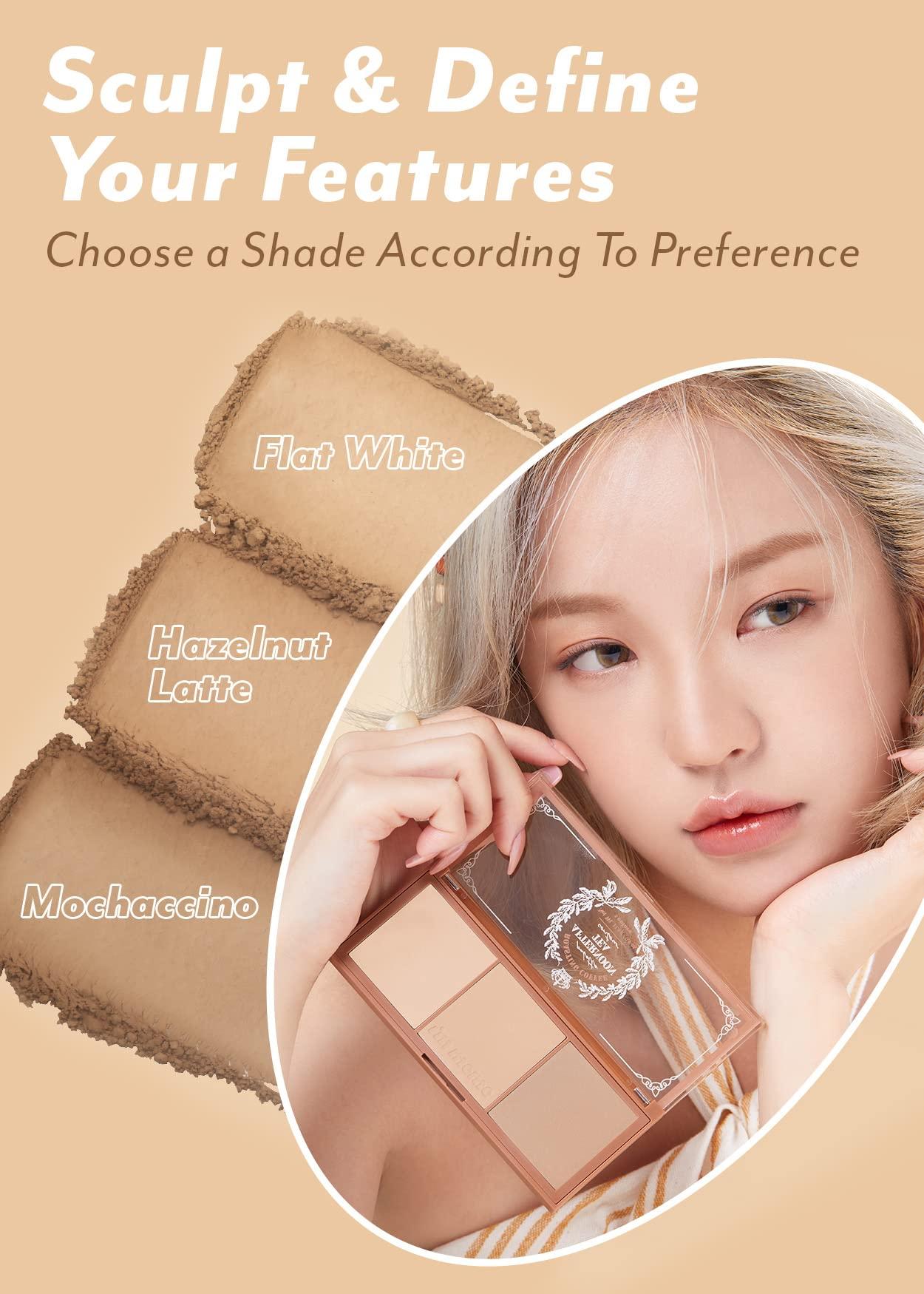 I\'M MEME I\'M MEME Eyeshadow Stick - I\'m Stick Shadow Shimmer 005 Taupe Trinket, 0.03 Oz + Palette - Afternoon Tea Contour Roasting Coffee, 0.4 Oz Bundle