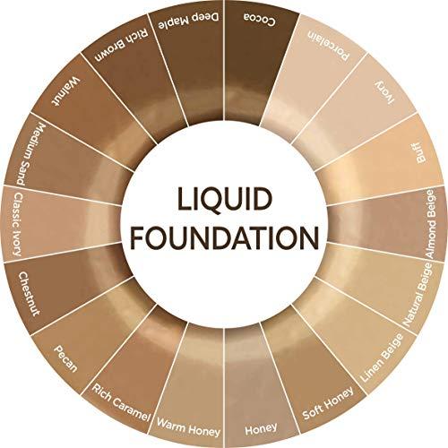 Burt's Bees Burts Bees Goodness Glows Liquid Makeup, Chestnut - 1.0 Ounce (Pack of 2)