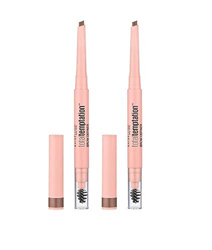 Maybelline New York Maybelline Total Temptation Eyebrow Definer Pencil, Soft Brown, 2 Count