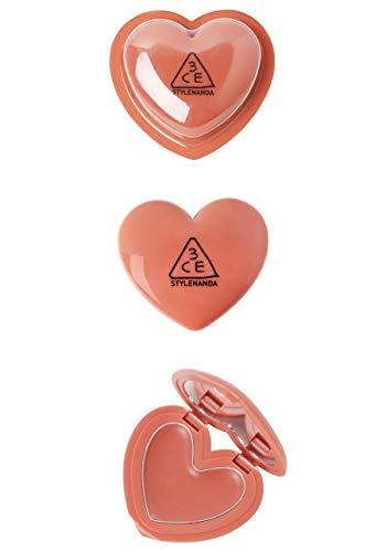3CE [3CE] HEART POT LIP #MAROON BEIGE Graceful orange brown hue with a hint of retro style