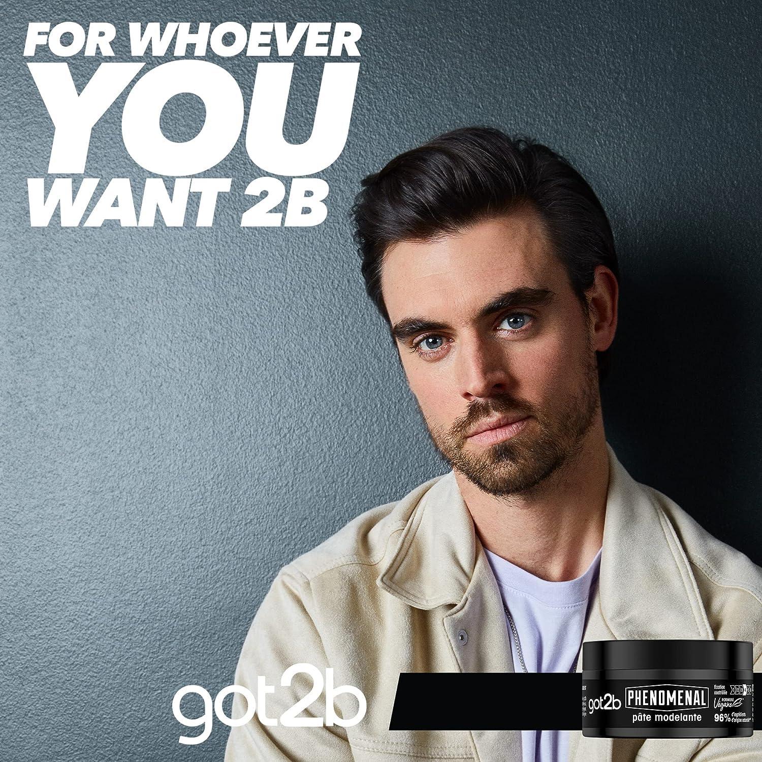 Schwarzkopf Schwarzkopf Got2B Phenomenal Moulding Paste 100Ml - Pack of 2