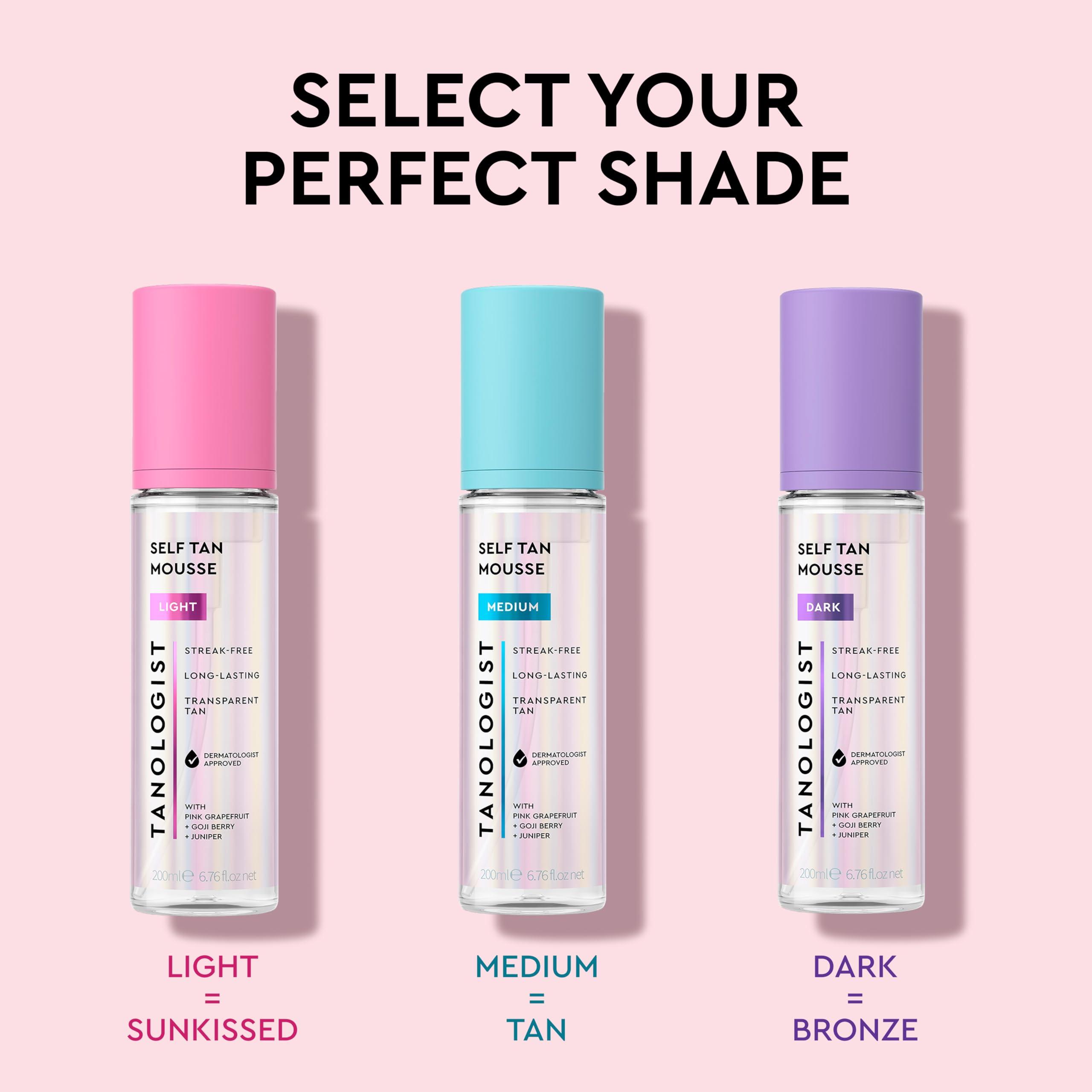 Tanologist Tanologist Express Dark Self Tan Mousse, 6.76 fl.oz/ 200 ml Bottle