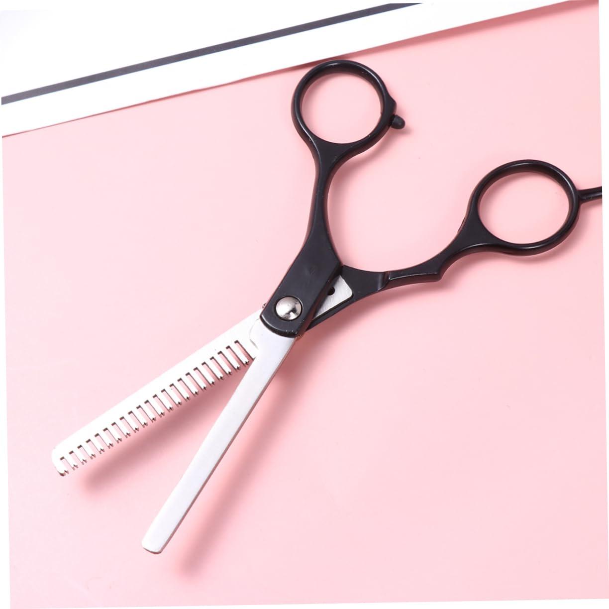 FRCOLOR FRCOLOR Barber Shears Set Hairdressing Scissors Teeth Straight Easy to Use for Salons and Personal Use