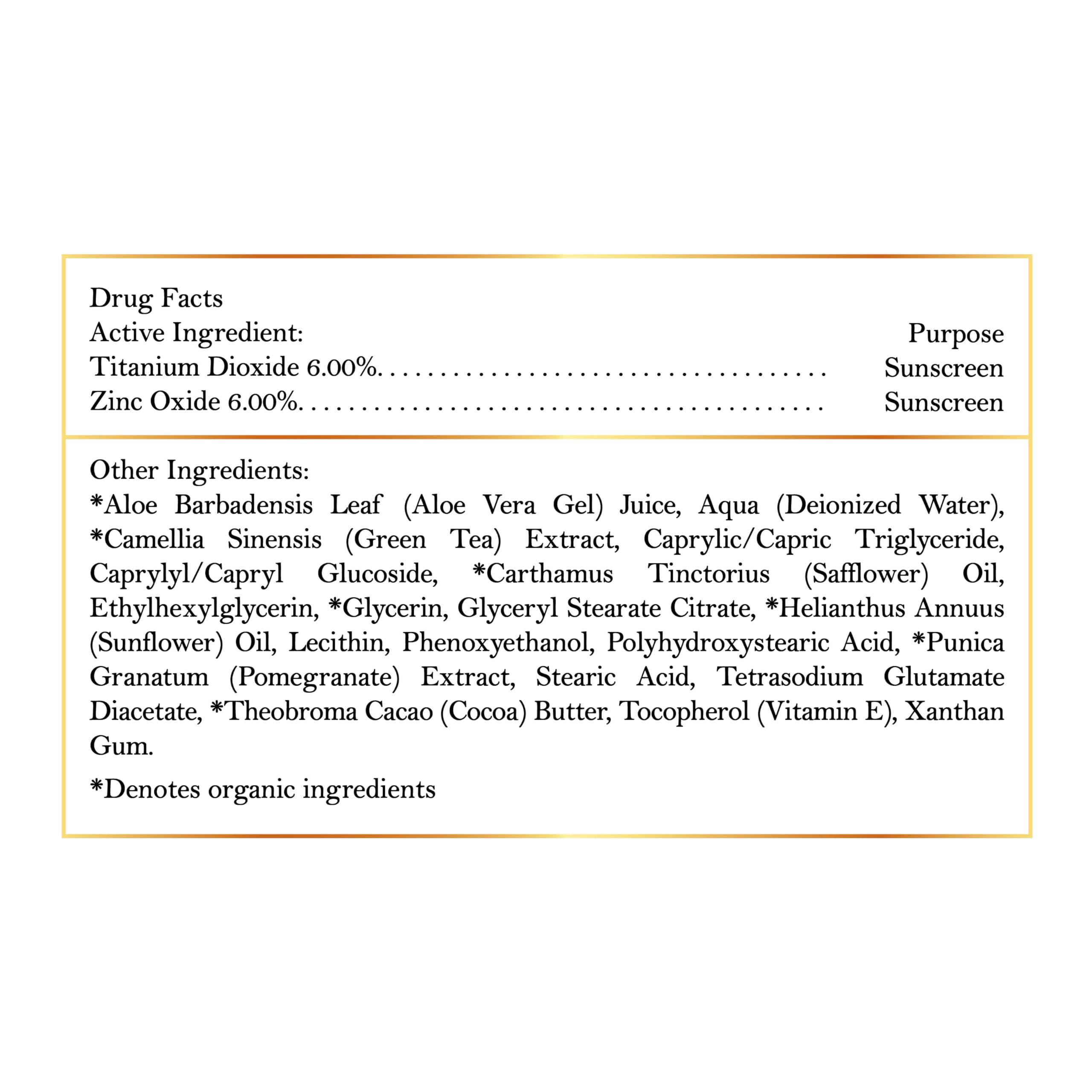 Elixir by Coc March Organic Broad Spectrum Mineral Sunscreen Spray 30 SPF Chemical Free For Adults & Children 6 fl oz Organic Aloe Vera Vitamin E & Green Tea ELIXIR by Coco March