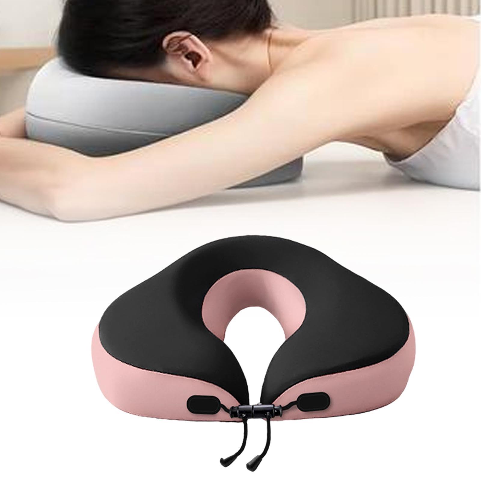 IEUDNS IEUDNS Face Down Pillow for Sleeping Face Down Pillow Prone Pillow, Home Massage Pillow, Pink