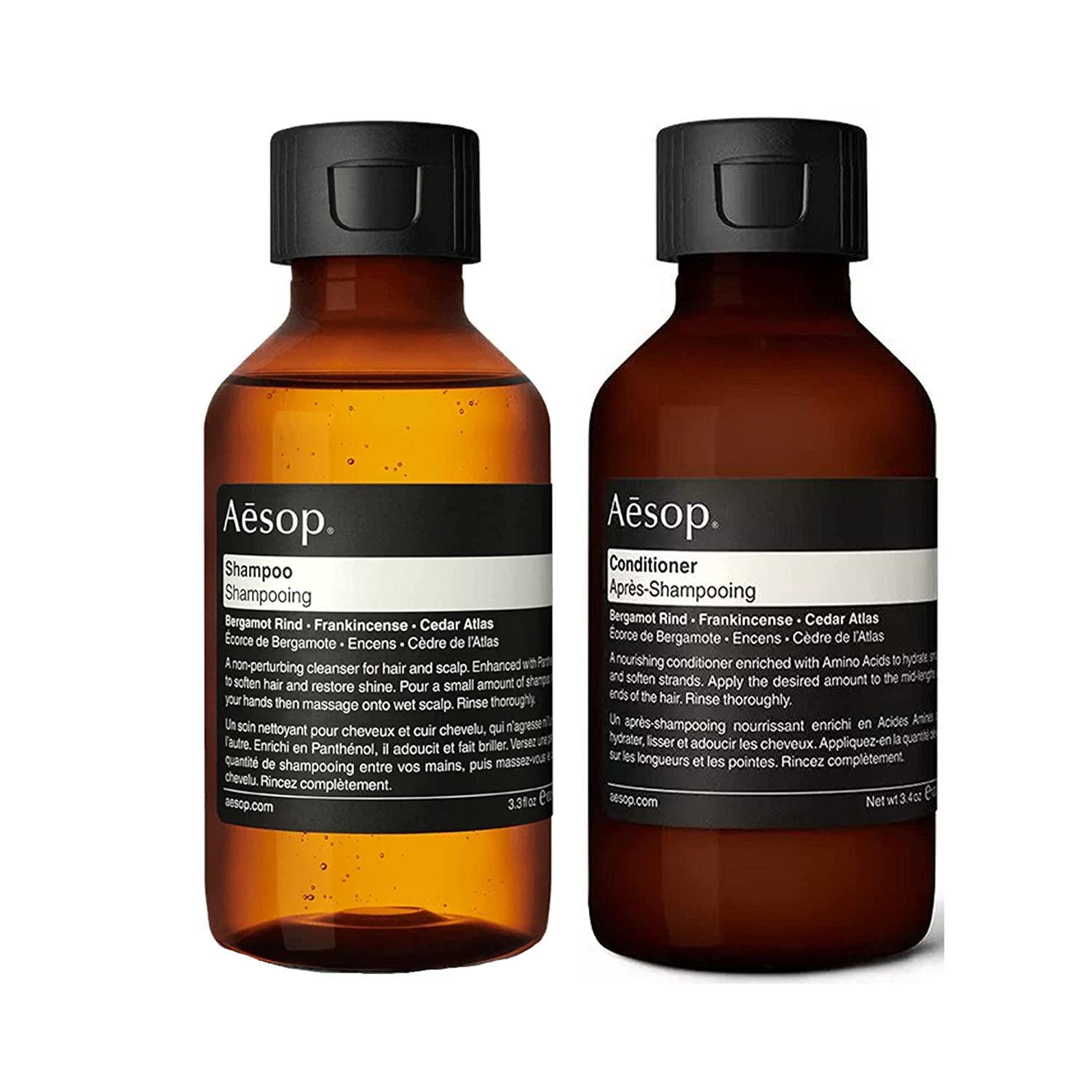 Aesop Aesop Shampoo & Conditioner | 100mL/3.38 oz | Paraben-Free, Cruelty-Free & Vegan Hair Shampoo & Conditioner