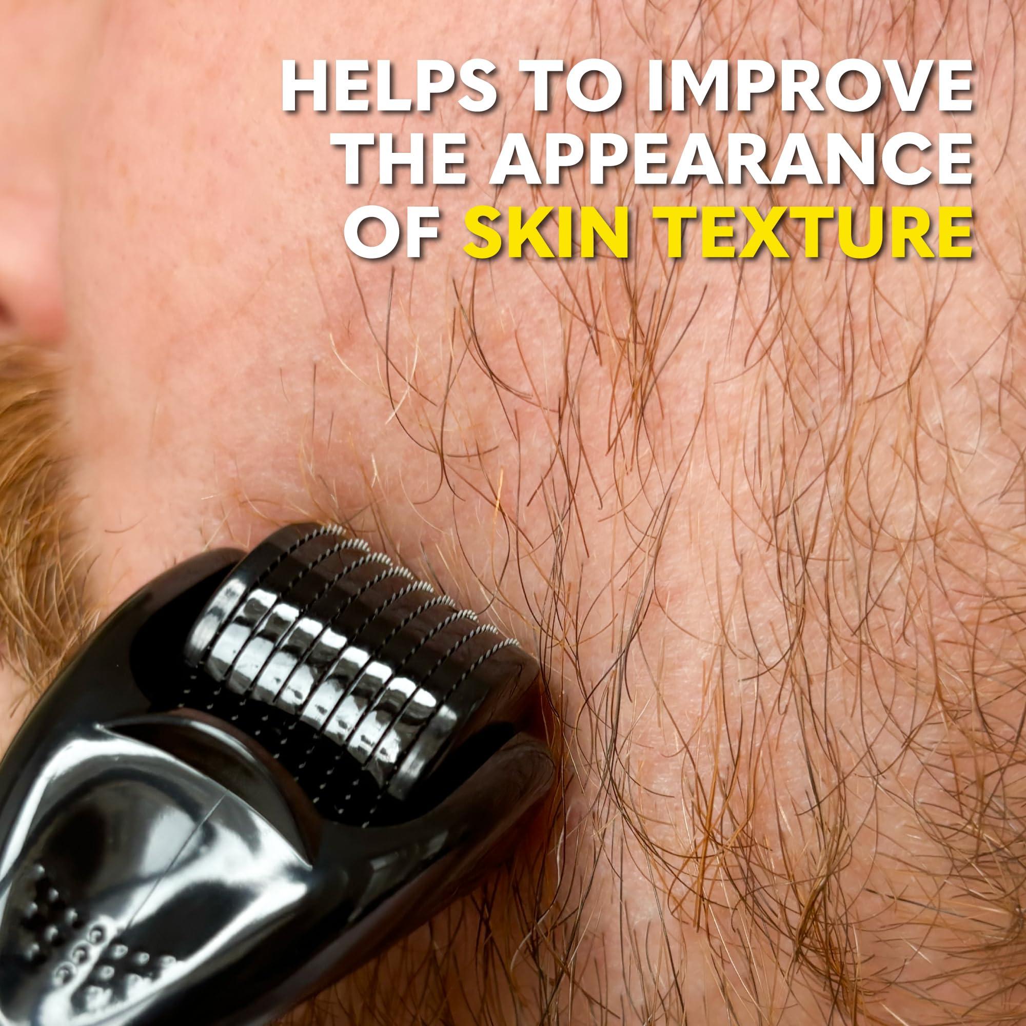 The Beard Club The Beard Club Beard Growth Kit - Derma Roller, Beard Growth Oil, Sandalwood Beard Balm, Beard Comb - Gift Set