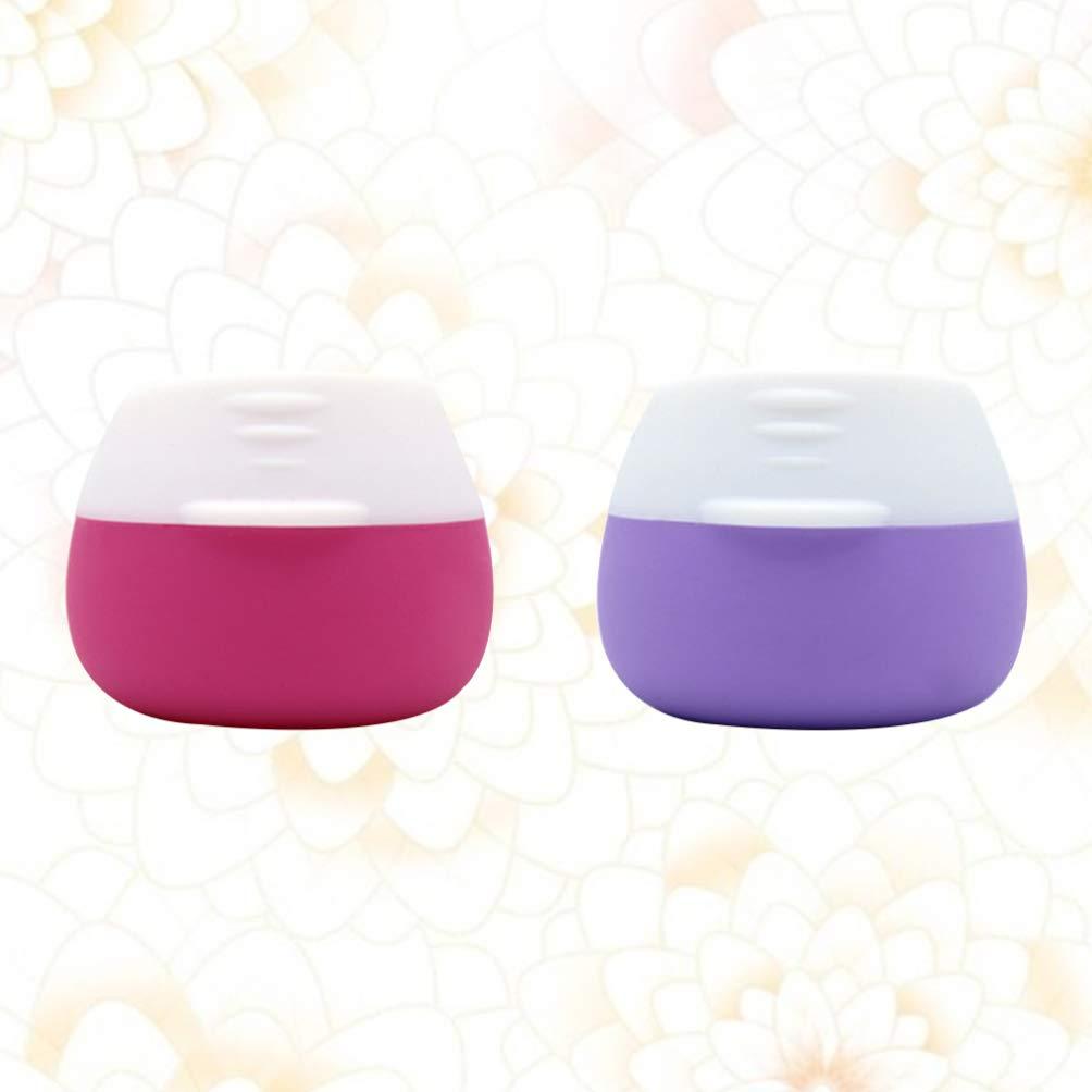 LALAFINA 2pcs Travel Bottles for Cosmetics Travel Bottles for Creams Travel Containers for Creams Refillable Cream Containers Cream Bottles
