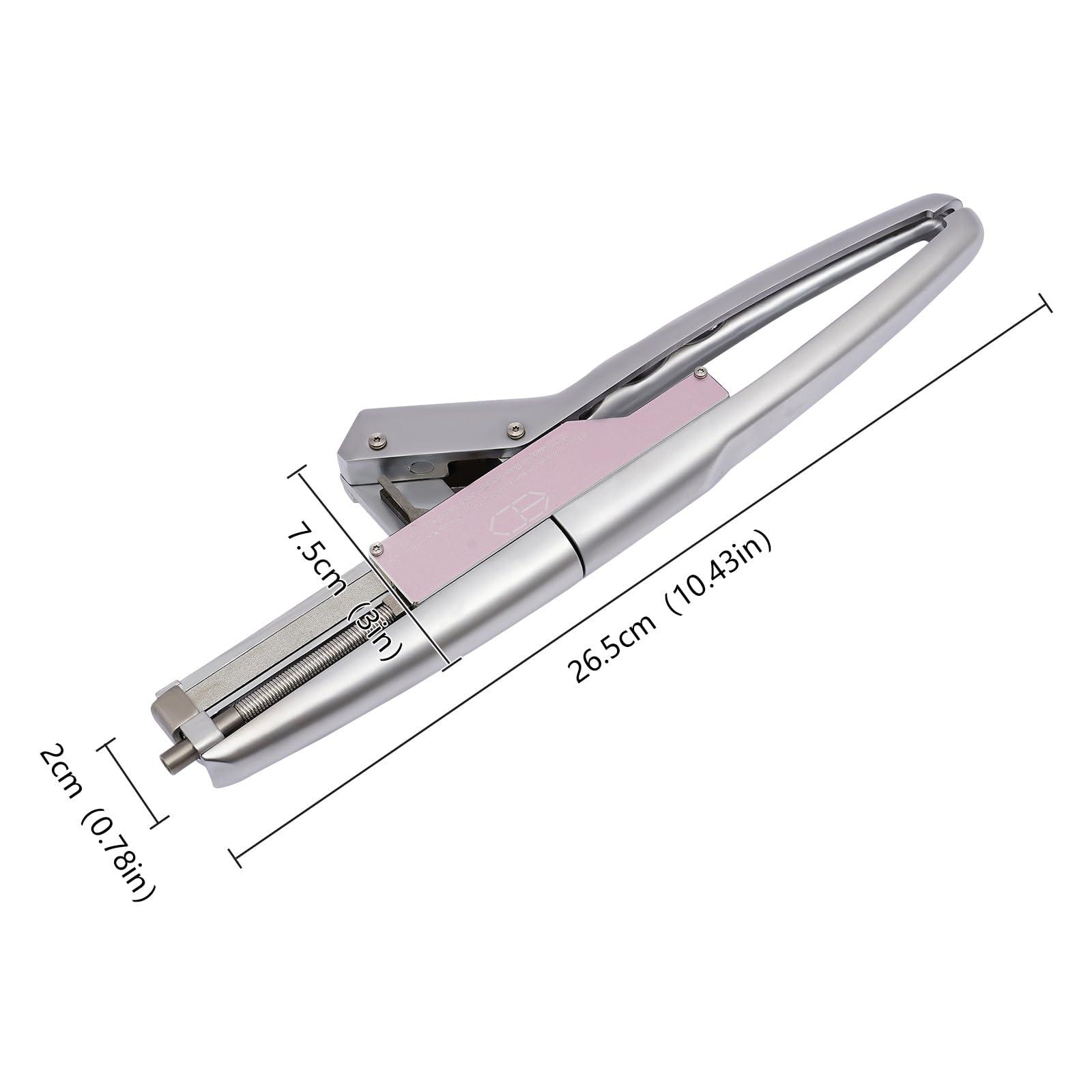 Mgorgeous 6D Hair Extensions Machine Kit, 2nd Generation Combline Hair Extension Kit 30 Min Fast Professional Hair Extension Equipment for Home Use and Barber Salon