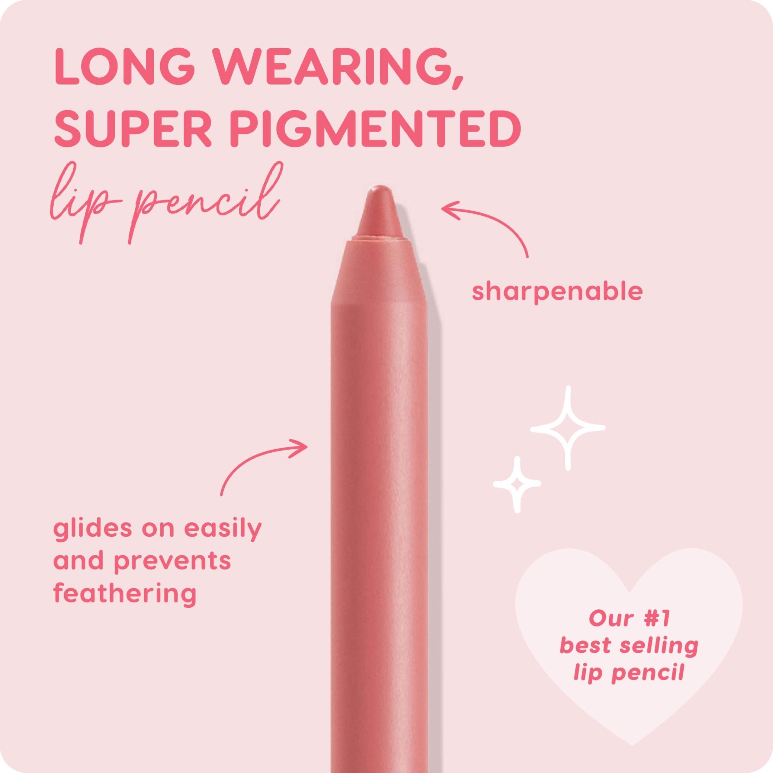 Colourpop Colourpop Lippie Lip Pencil - High-Pigment, Long-Lasting Lip Liner - Sharpenable Lip Liner Pencil for High-Impact Lip Color - Vegan, Cream Formula with Precise Application - Oh Snap (0.04 oz)