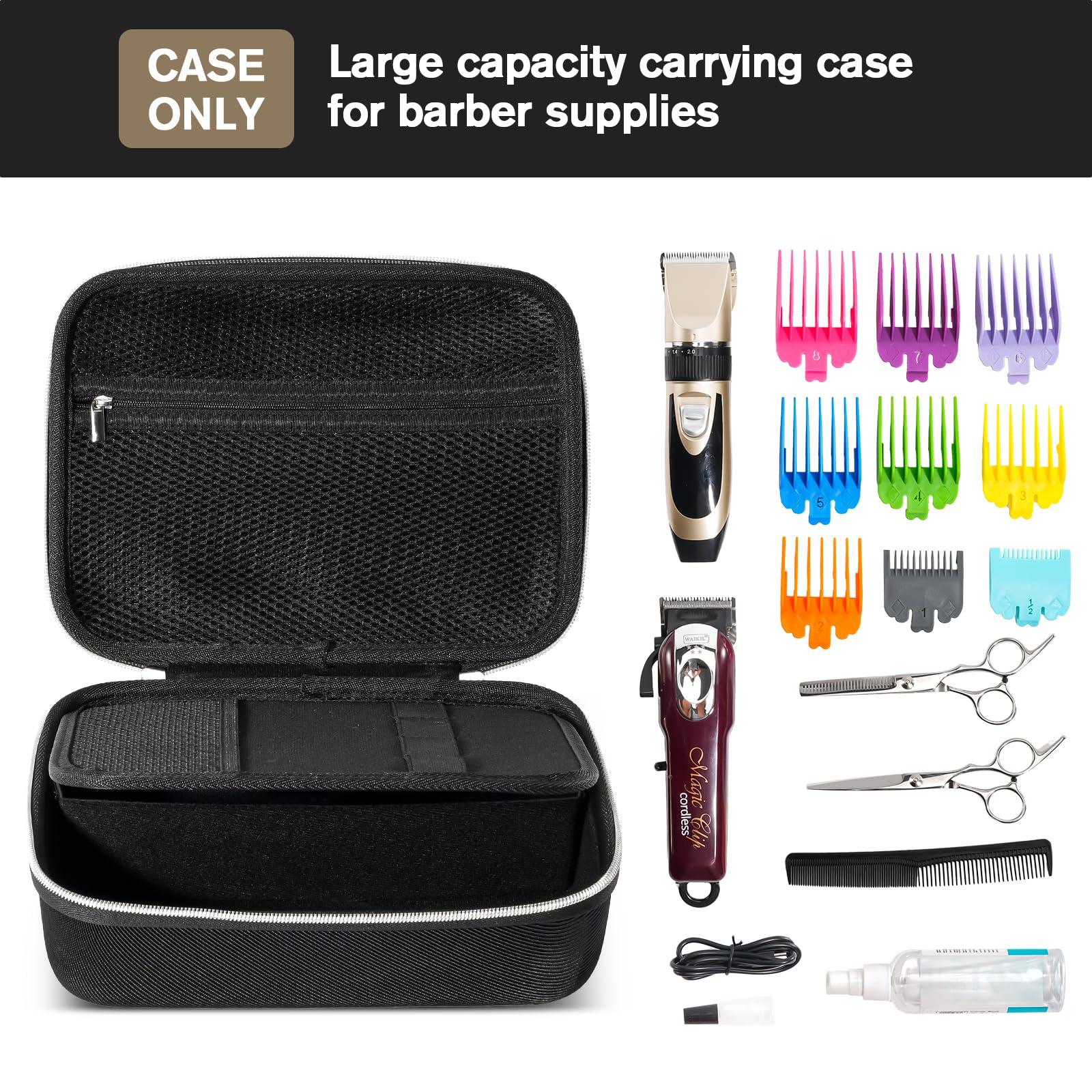 ProCase ProCase Hard Hair Clippers Case Bundle with Travel Case for Meridian Trimmer