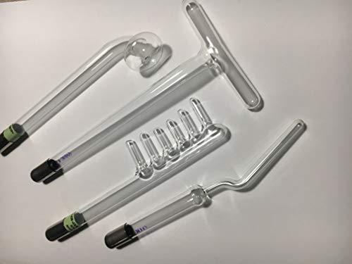 Korona High Frequency machine American plug D"Arsonval Violet ray 4 electrodes violet color shin hair care (110V)