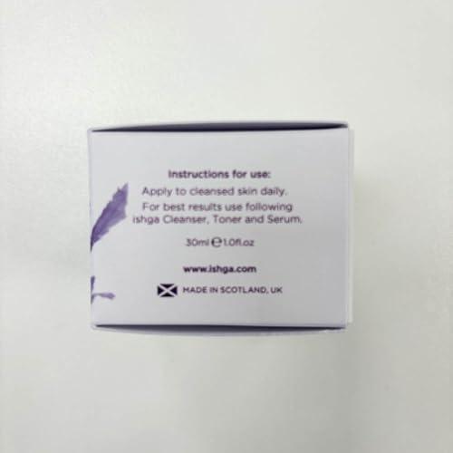 Ishga Ishga Anti-oxidant Marine Face Cream | Natural & Organic Skincare | Scottish Seaweed | Vegan, Cruelty-Free | Macadamia, Aloe Vera | 1.01fl oz (30ml)