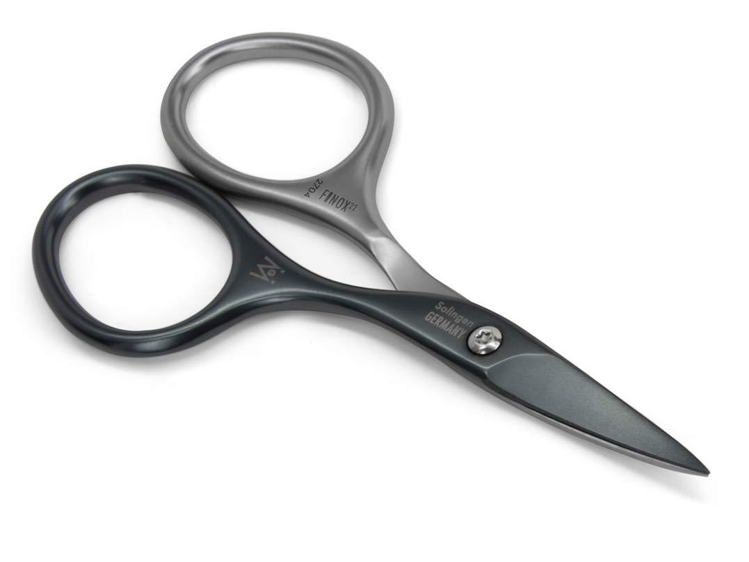 GERmanikure GERMANIKURE Professional Nail Cutter Scissors - Self-Sharpening FINOX22 Titanium Coated Stainless Steel Manicure Tools in Leather Case - Ethically Made in Solingen Germany - 2704
