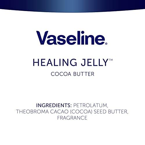 Vaseline Vaseline Rich Moisturizing Healing Jelly Cocoa Butter, 13 oz Bundled with Cocoa Shimmer Stick, 1.4 oz. Provides Radiant and Shimmering Moisturized Skin with Pleasant Scent