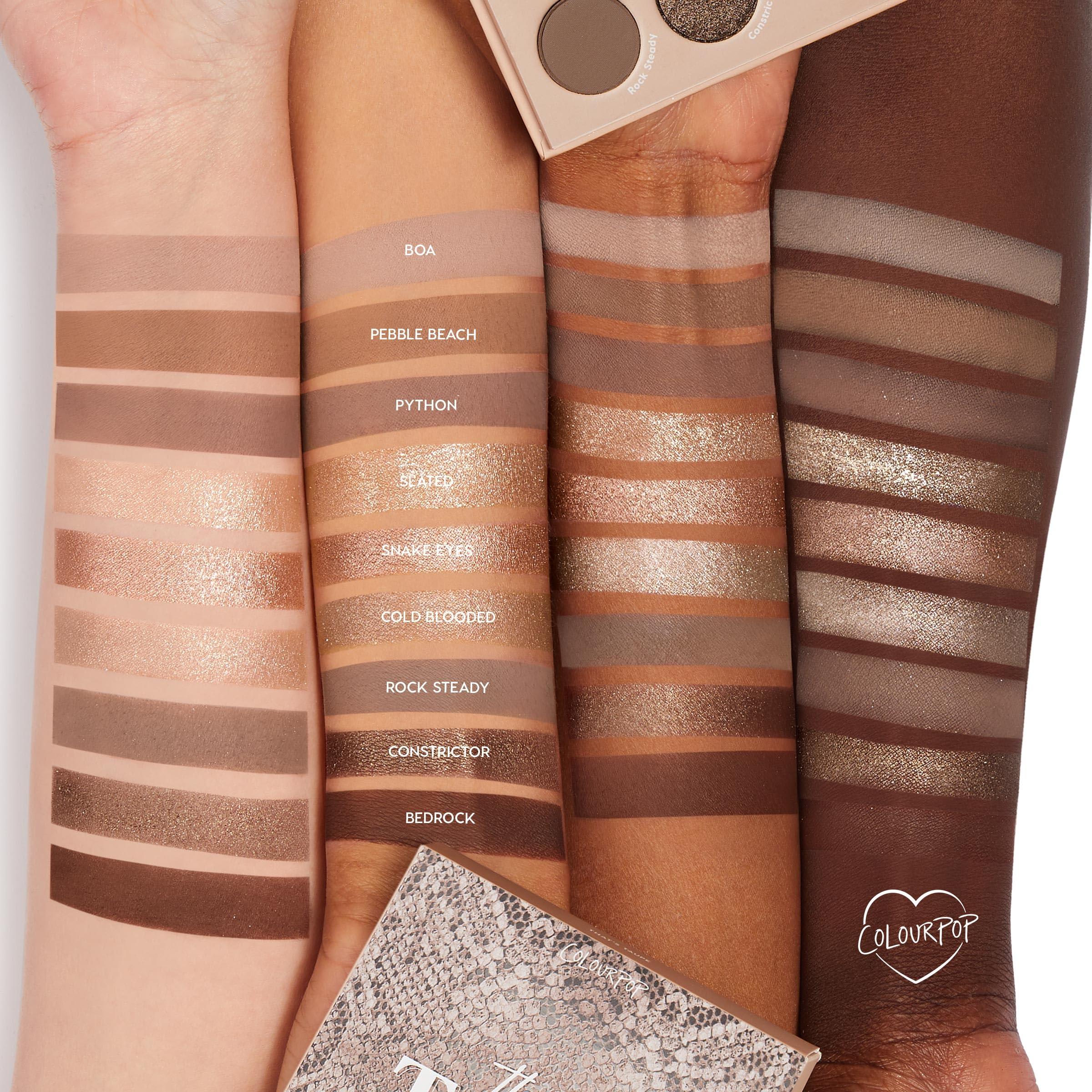 Colourpop ColourPop That\'s Taupe Shadow Palette - Cool-Toned Shadow Palette with Metallic and Matte Finishes - High-Pigment Makeup with a Long-Wearing Formula (0.3 oz)