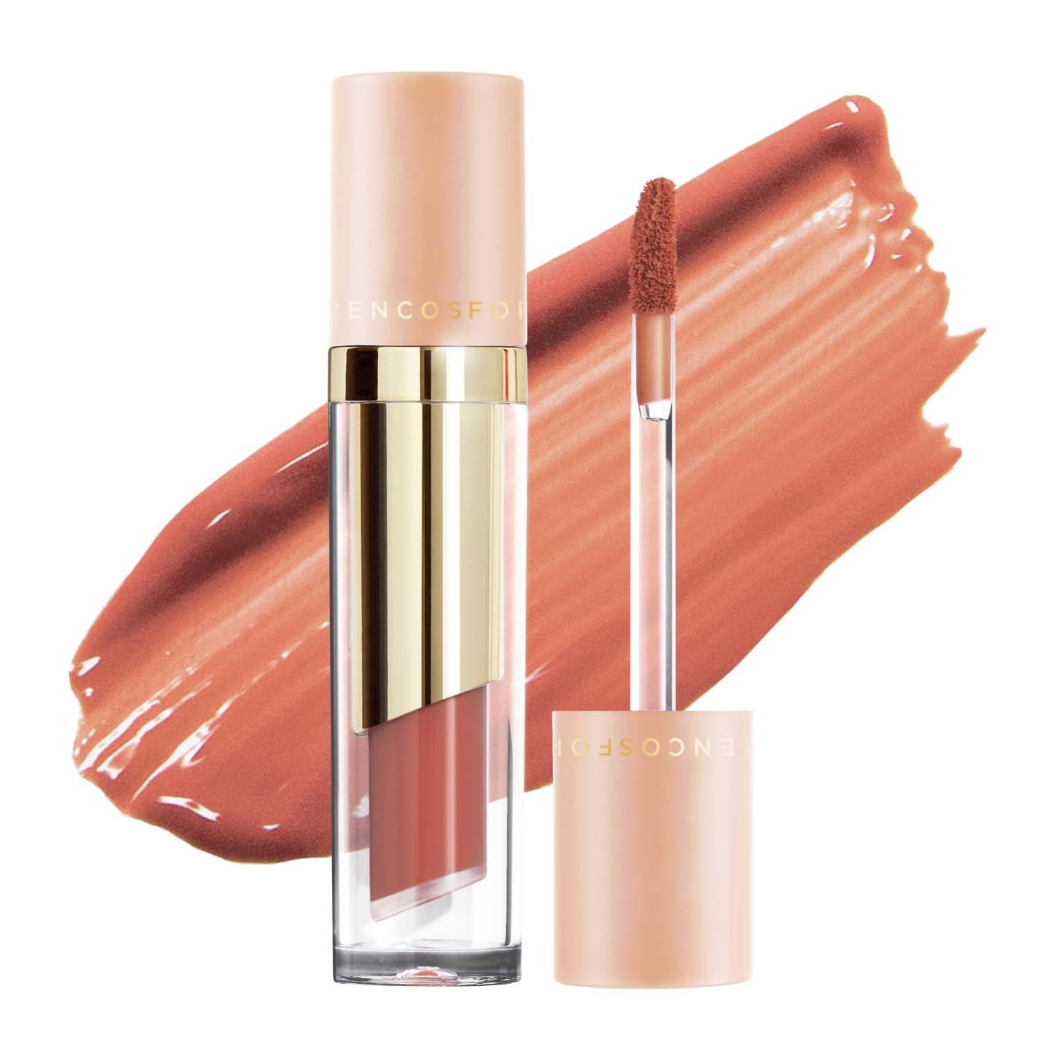 FORENCOS FORENCOS Long Lasting Waterproof Lip Stain Liquid Lipstick, Velvet Matte, Longwear, High Pigmentation, Tattoo Lips, Weightless, Smudge-proof, Non-Sticky, Korean Lip Tint Stain Makeup (23 Ruddy)