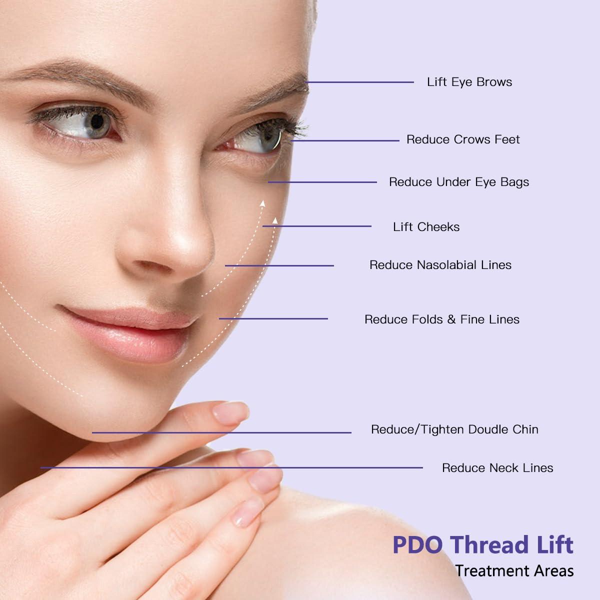 Aoru thored Pdo Cog Thread For Face Lift/Whole Body Lifts Molding Cog Thread/Pdo Cog Thread 100mm Sharp(Molding sharp 19G 100MM) (20pieces)