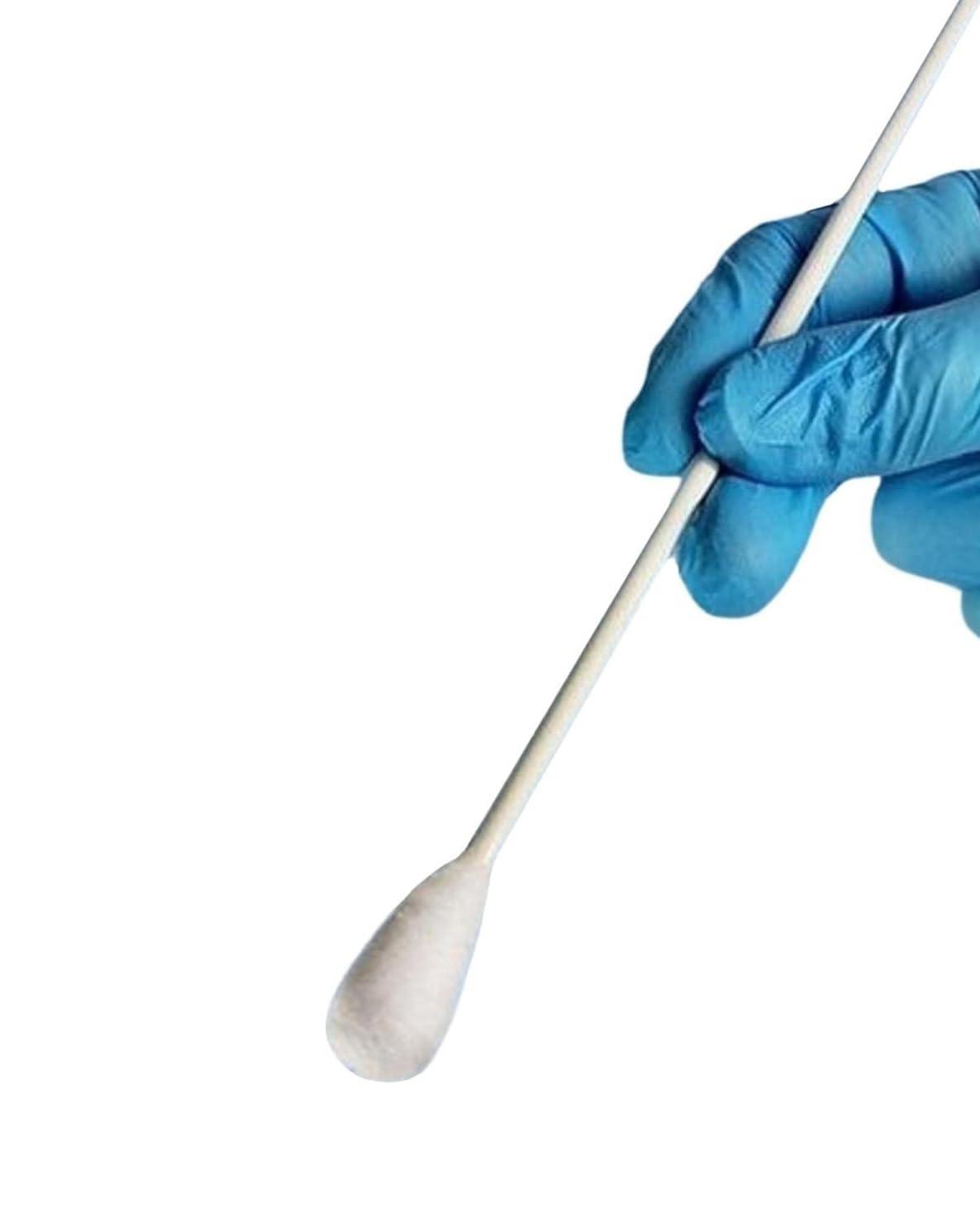 AmeriCan Goods AmeriCan Goods 50/pk OB/GYN Swabs Rayon Tipped Applicators 8\"(20cm) Plastic Shaft Latex-Free Non Sterile Autoclavable Above 250F